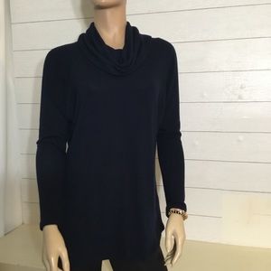Karen kane -navy blue cowl sweater (A56